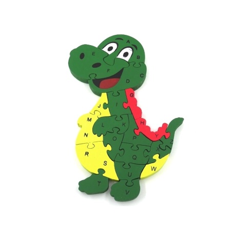 Pusle puidust klotsidest Draakon 